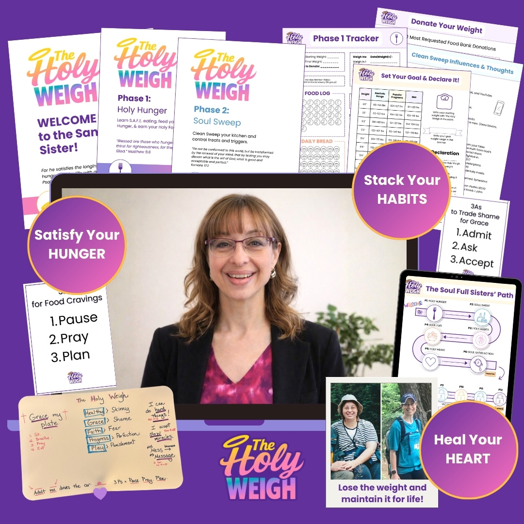 The Holy Weigh, led by Sara Borgstede for women's weight loss with Scripture