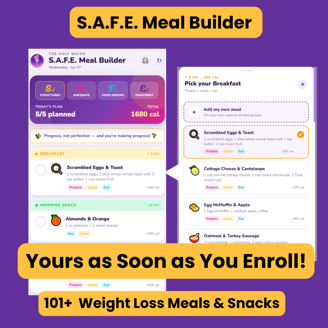 SAFE Meal Builder App Instant Access